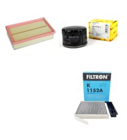 Bosch Filtre Bakım Seti Nissan Note 1.5 DCI Dizel 2006-2012 Hava + Yağ f. + Polen Filtre Filtron
