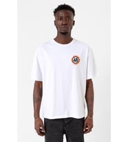 Dragon Ball Z Anime Logo Beyaz Erkek Oversize Tshirt