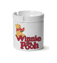 Winnie The Pooh Baskılı Porselen Küllük Makinede Yıkanabilir