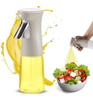 Püskürtme yağ spreyi mutfak için Cam yağ dağıtıcısı, 240 ml, yağ püskürtücüsü ince sis spreyi, sprey difüzör, sprey difüzör, yağ ve sirke