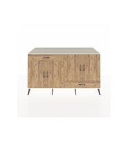 Kronos Konsol 5 Raflı 2 Çekmeceli 4 Kapaklı 176x59x99 Aytaşı-Çam