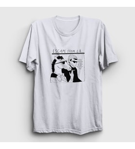 Presmono Unisex Beyaz Escape From La BoJack Horseman T-Shirt 299763tt