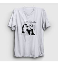 Presmono Unisex Beyaz Escape From La BoJack Horseman T-Shirt 299763tt