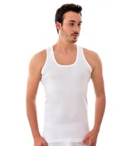 3 Adet Tutku 0102  Erkek Ribana Atlet BEYAZ