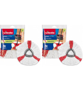 Turbo 2in1 Yedek Paspas, Üçgen Başlık, Yumuşak Mikrofiber, 1 Adet 2li paket
