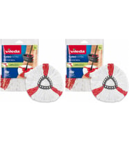 Turbo 2in1 Yedek Paspas, Üçgen Başlık, Yumuşak Mikrofiber, 1 Adet 2li paket