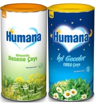 Humana Kimyonlu Rezene Bitki Çayı 200GR - İyi Geceler Çayı 200GR (Avantaj Pk Karma 2 Li Set)