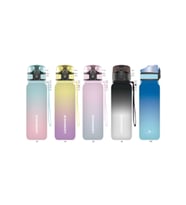 Uzspace 650 Ml Gradient Renk Softtouch Tritan Su Matarası Light Blue