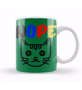 Funny Cat Lover Gifts For   Men Kids Kupa Bardak Porselen