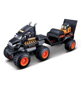 Maisto Builder Zone Taşıyıcı Tır Seti - Siyah Tır
