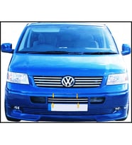 VW T5 TRANSPORTER Krom Ön Tampon Çıtası 2 prç 2003-2010  P. Çelik