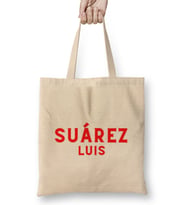 Luis Suarez Carton Art Bez Çanta Uzun Saplı
