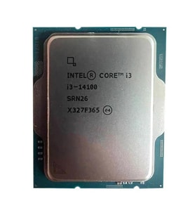 INTEL CORE i3 14100 17MB 4çekirdekli O/B UHD VGA 1700p 58w Kutusuz+Fansız