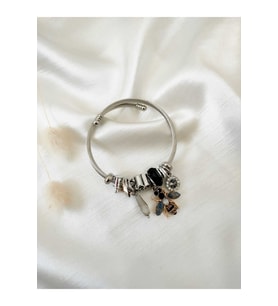 Arı Figürlü Çelik Pandora Model Bileklik