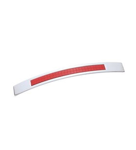 KULP YEŞİM 160MM KROM KIRMIZI  5'Lİ PAKET