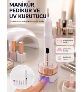 Jel Oje Kurutma ve Tırnak Bakımı Cihazı