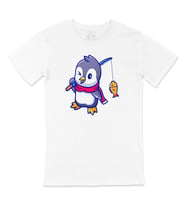 Balıkçı Penguen Tişört