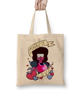 Made of Love Garnet Steven Universe 04 Bez Çanta Uzun Saplı