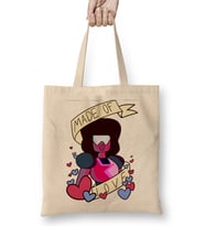 Made of Love Garnet Steven Universe 04 Bez Çanta Uzun Saplı