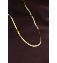 316L Çelik Altın Renk 60 cm İtalyan Zincir Kolye 5886 - SSSSSS7976-4101