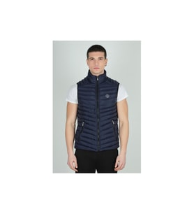 Plus Scorpion Erkek Şişme Mevsimlik Yelek – Hafif, Fermuarlı, Şık ve Rahat (S-XXL) (Lacivert)