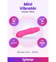 10 Modlu Realistik Başlıklı Spiral Desenli Mini Silikon Vibratör (Fuşya) – iyimor