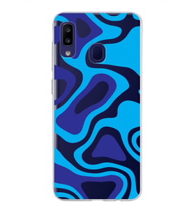 Samsung Galaxy M10s Kapak Renkli Desen Tasarımlı Şeffaf Silikon Kılıf