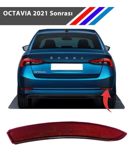 Octavia Arka Tampon Reflektörü R 2021 Sonrası
