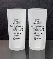 eJOYA Kişiye Özel 2'li Rakı Bardağı 111477