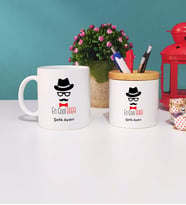 Baba Kupa Bardak ve Kalemlik Hediye Seti