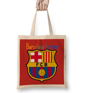 Barcelona Fans Barcelona Fc Bez Çanta Uzun Saplı