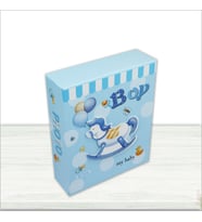 Bebek Fotoğraf Albümü 40 Resimlik Kutulu, My Baby - Mavi (STD)