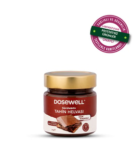 DOSEWELL SÜRÜLEBİLİR TAHİN HELVASI KAKAOLU 250 GR