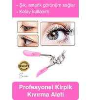 Premium Kirpik Kıvırma Makinesi Manuel Paslanmaz Çelik Şekillendirici Eyelash Curler Kıvırıcı