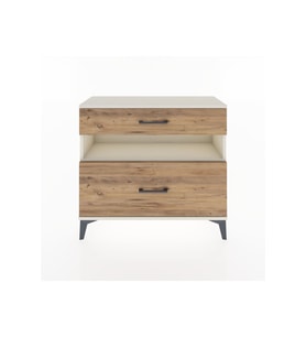 Arges Şifonyer Tek Raflı 2 Çekmeceli 88x30x80 Aytaşı-Çam