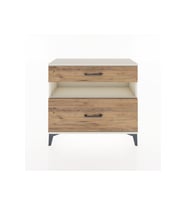Arges Şifonyer Tek Raflı 2 Çekmeceli 88x30x80 Aytaşı-Çam