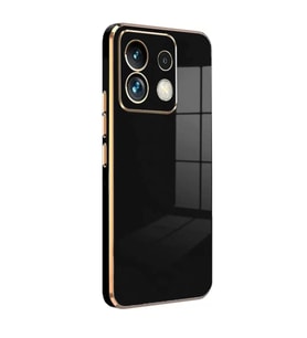 Xiaomi Poco M6 Pro 4g Kılıf Volet Silikon - Siyah
