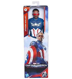 Captain America Brave New World Titan Hero Serisi Aksiyon Figürü 30cm F9276