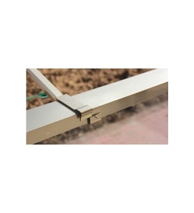 ASVERA 60x25 Alüminyum Kare Balkon Çamaşırlık Çamaşır Kurutmalık Bronz