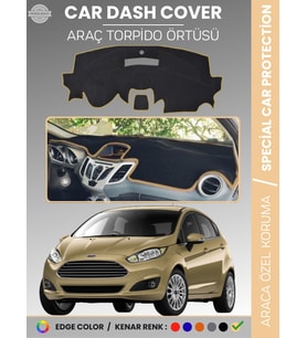 FORD FİESTA (2008-2017) Torpido Örtüsü Ön Panel Koruma Tam Uyum Çatlamayı Önler Kolay Montaj