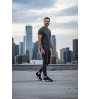 Huf Erkek Spor Ayakkabı M255245 (Siyah)
