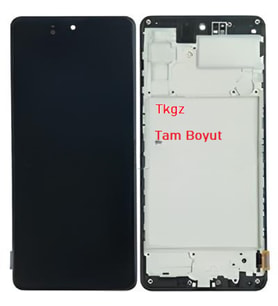 Tkgz - Samsung Galaxy M51 - SM-M515 Uyumlu Lcd Ekran Dokunmatik - A - Kalite ÇITALI