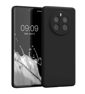 Microsonic Matte Silicone Realme 12 Pro Plus Kılıf Siyah