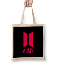 Bts Army GIFT Colors Bez Çanta Uzun Saplı