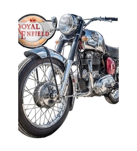 Royal Enfield 750 Interceptor Tablo Ahşap Poster Dekoratif