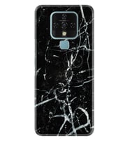 Tecno Camon 16 18P Pova Pova 3 Pova Neo Kılıf Desemli Silikon Black Marble 3 1382