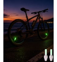 Gece Görünümlü Sibop Işığı Hareketle Yanan LED Jant Lambası