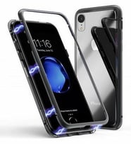 Blogy iPhone XR ile Uyumlu Magnetic Case Kılıf (Siyah)