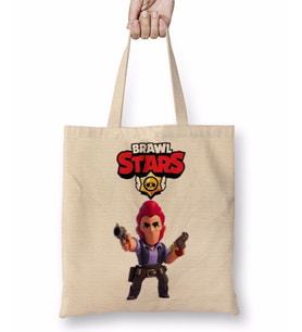 Colt Brawl Stars Bez Çanta Uzun Saplı