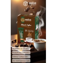 WeLive 4in1 Kahve/Reishi Mantarı ve Moringa 20'li Paket – Doğal Enerji Desteği